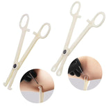 84PCS Body Piercing Kit Ear Nose Eyebrow Plier Clamp Steel Needles Tool Set