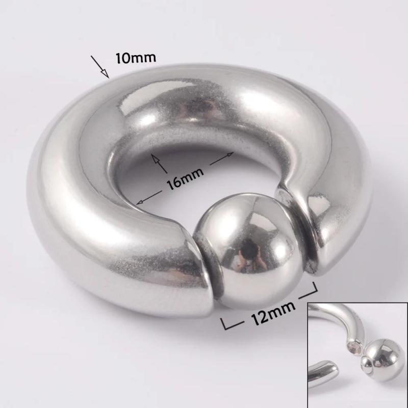 316 Stainless Steel Nose Ring Stud Earrings CBR Body Jewelry