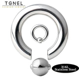 316 Stainless Steel Nose Ring Stud Earrings CBR Body Jewelry