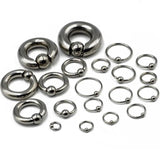 316 Stainless Steel Nose Ring Stud Earrings CBR Body Jewelry