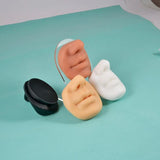 Silicone Mouth & Nose Model for Piercing Display