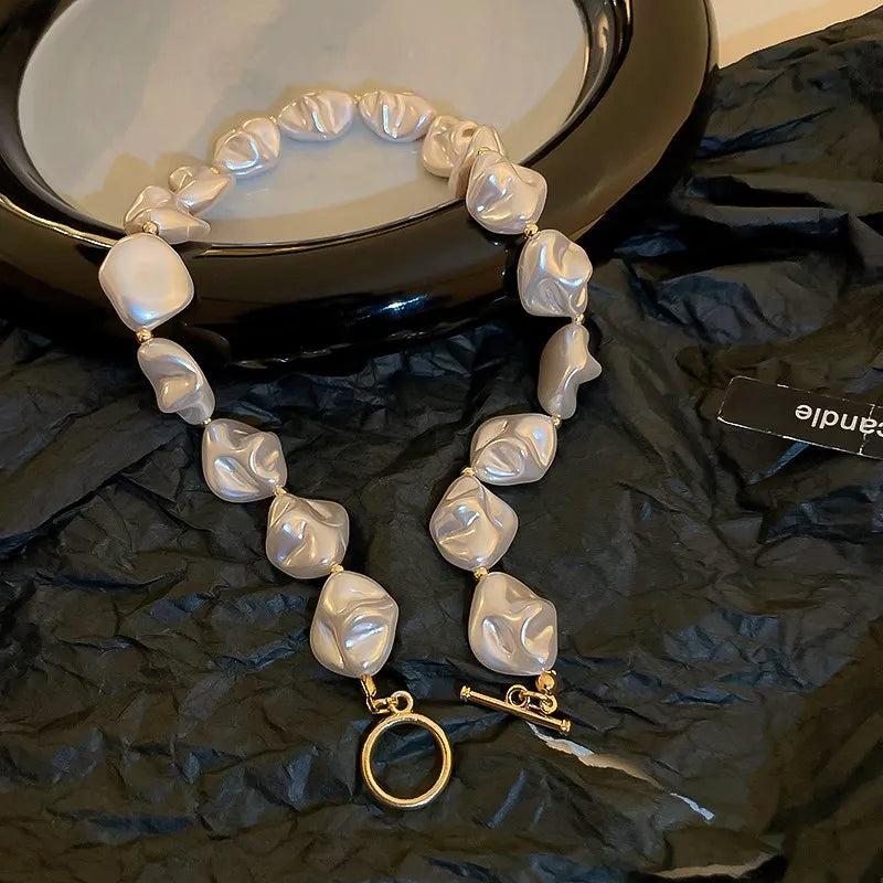 Baroque Pearl Women's Necklace for Party Jewelry