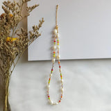 Colorful Beaded Pearl Choker Necklace for Women
