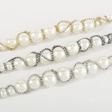 Big Pearl Choker Necklace for Women Wedding Bridal Statement Jewelry