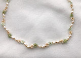 Vintage Beaded Choker Necklace for Women