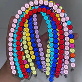 Y2K 90s Reflective Pearl Choker Hip Hop Rock Punk Jewelry