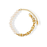 Bowknot Choker Freshwater Pearl Necklace YS498