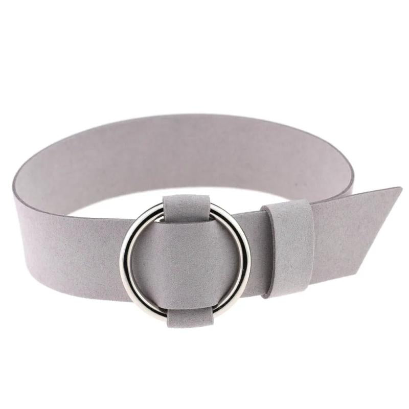 ZIMNO Cosplay Slave Collar Velvet Neck Chain Necklace