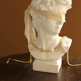 French Freshwater Pearl Bead Chain Necklace Stainless Steel 18k Plated