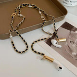 Long Chain Necklace for Women Pearl Layered Necklaces