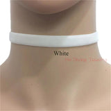 6 PCS Wine Red Velvet Choker Necklace Set for Women