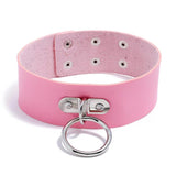 Goth Choker Necklaces - Punk Gothic Rivets Chains Harajuku Jewelry