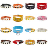 Goth Choker Necklaces - Punk Gothic Rivets Chains Harajuku Jewelry