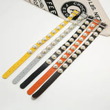 Goth Choker Necklaces - Punk Gothic Rivets Chains Harajuku Jewelry