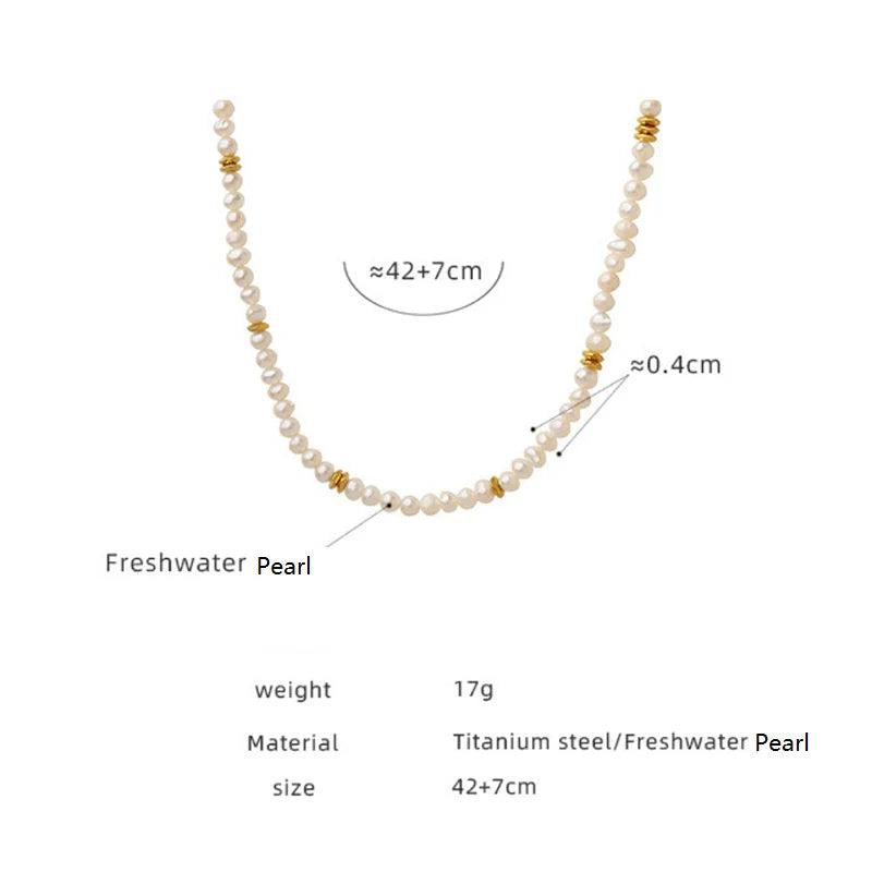 2023 Romantic Baroque Pearl Necklace for Women