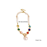 Crystal Choker Necklaces for Women Pearl Necklaces Weddings