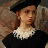 Sweet Multilayer Pearl Beaded Necklace for Women