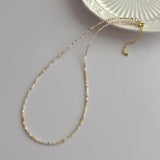 2mm Multicolor Round Shell Chokers Necklace for Women