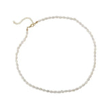 Vintage Baroque Pearl Necklace Shell Beads Choker Wedding Bridal Accessory
