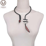 Choker Necklaces for Women Strange Gothic Jewelry Mesh Pearl Accessories