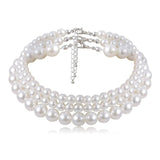 Multilayer Baroque Pearl Choker Necklace for Women