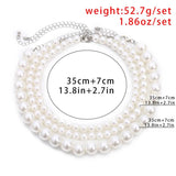Multilayer Baroque Pearl Choker Necklace for Women