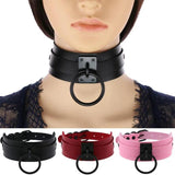 Harajuku Cosplay Gothic Leather Choker Necklace