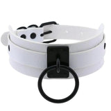 Harajuku Cosplay Gothic Leather Choker Necklace