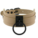 Harajuku Cosplay Gothic Leather Choker Necklace