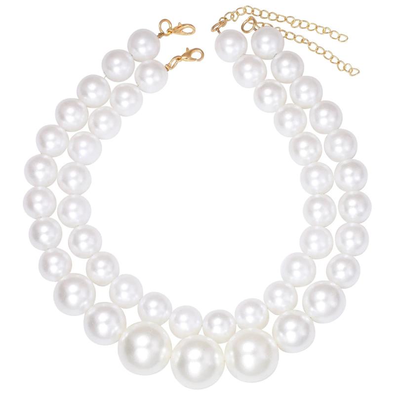 Baroque Pearl Choker Necklace for Women