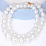 Baroque Pearl Choker Necklace for Women