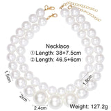 Baroque Pearl Choker Necklace for Women