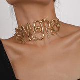 Stainless Steel Personalized Name Necklace for Women