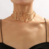 Stainless Steel Personalized Name Necklace for Women
