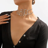 Stainless Steel Personalized Name Necklace for Women