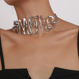 Stainless Steel Personalized Name Necklace for Women