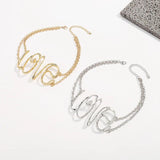 Stainless Steel Personalized Name Necklace for Women
