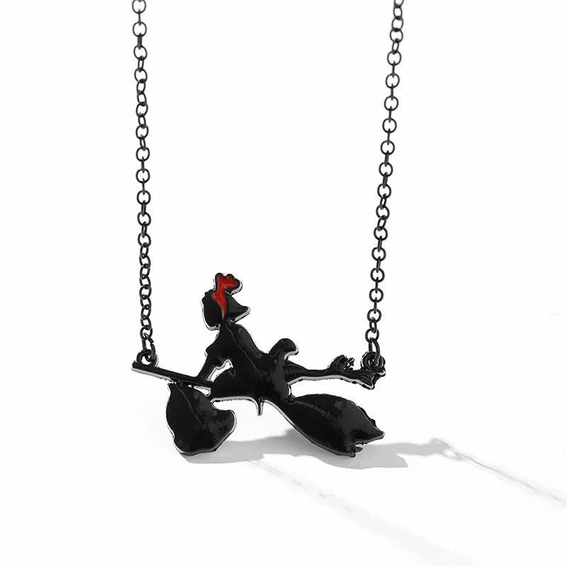 Cat Pendant Choker Link Chain Collar Accessories Gift
