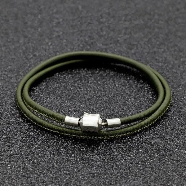 Leather DIY Charms Necklaces Steel Fine Sheepskin Fit European US Women DIY Jewe