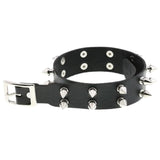 Spiked Leather Choker Collar Goth Necklace Punk Egirl Gothic Accessories
