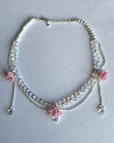 Cherry Blossom Necklace, Elegant Jewelry Accessory