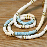 Yumfeel Shell Necklace Surfer Jewelry Chokers