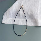Crystal Beaded Choker Necklace for Women