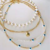Natural Pearl Necklace Choker for Women - Friends Gift Jewelry
