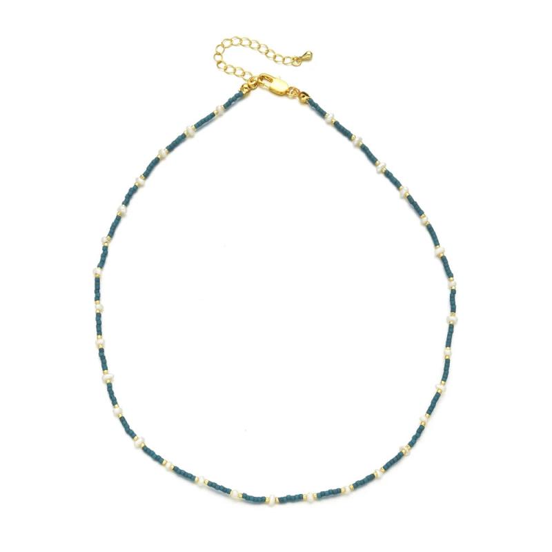 Freshwater Pearls Necklace Adjustable Choker Bohemian Jewelry