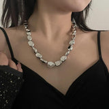 Bilandi Modern Jewelry Choker Necklace for Celebration