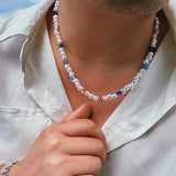 Y2K Colorful Acrylic Flower Choker Necklace