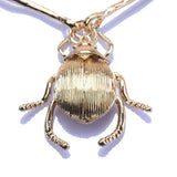 Baroque Statement Metal Choker Necklace With Insect Leaf Stone Pearls