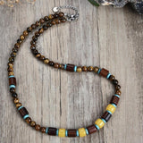 Coconut Shell Freshwater Pearl Necklace Natural Stone Stainless Steel Jewelry