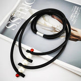 Pearl Necklace Rubber Jewelry Gothic Choker Necklace Party Clothes Match